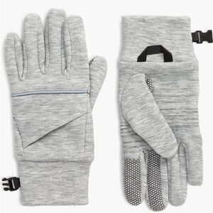 Zella Stretch Fleece Running Gloves